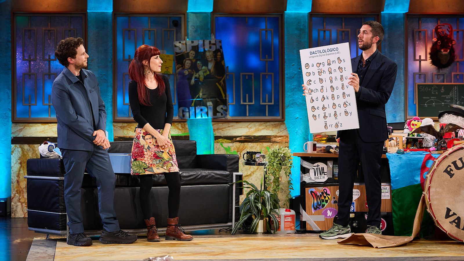 Álvaro Cervantes y Miriam Garlo, en La Revuelta de Broncano 17/4/25