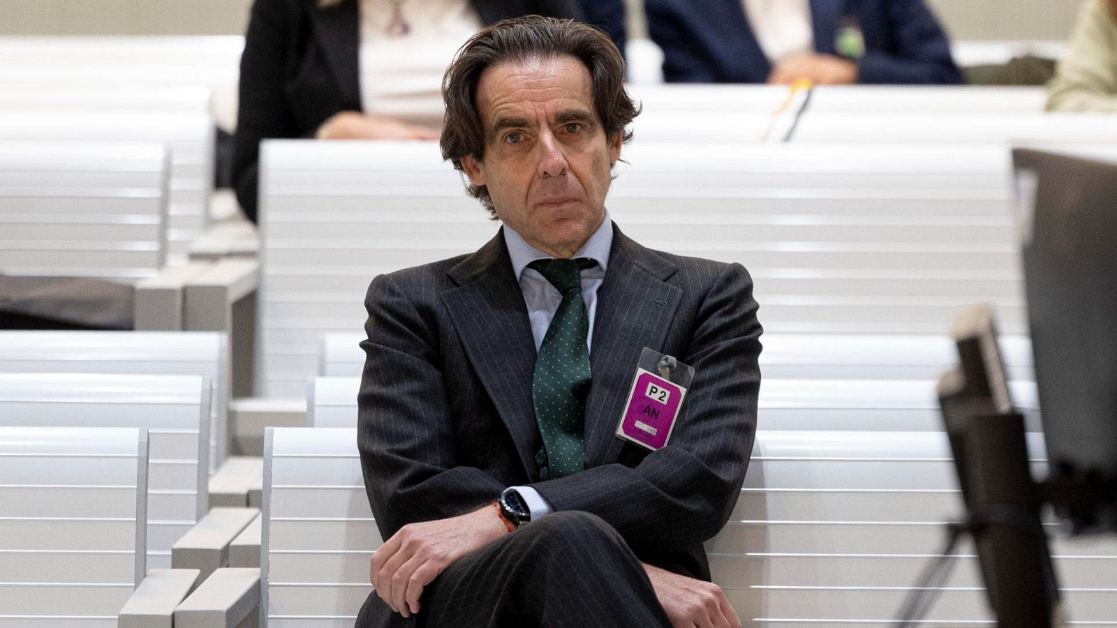 El empresario Javier López Madrid en un juicio de la Audiencia Nacional