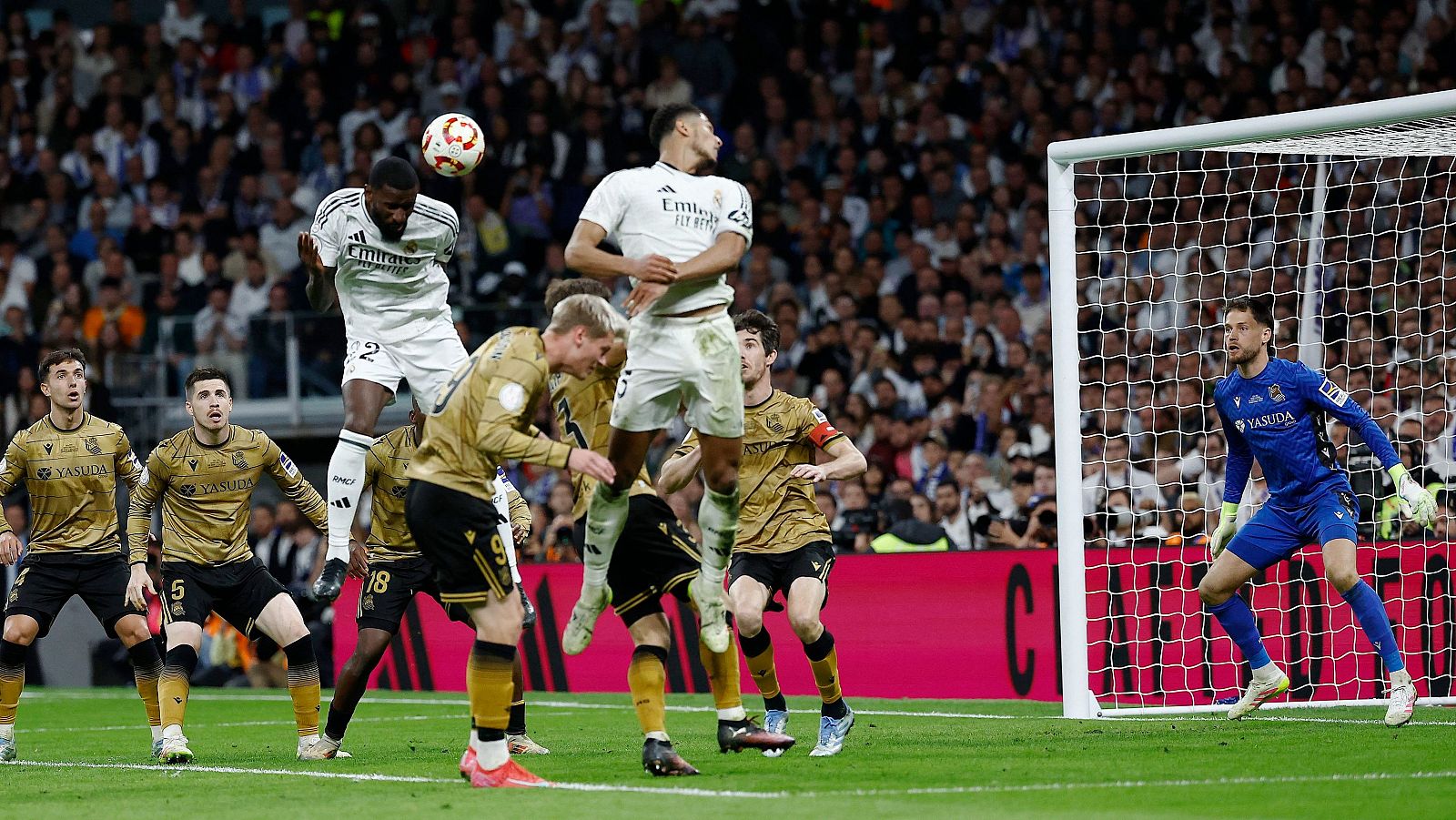 El gol decisivo del Real Madrid