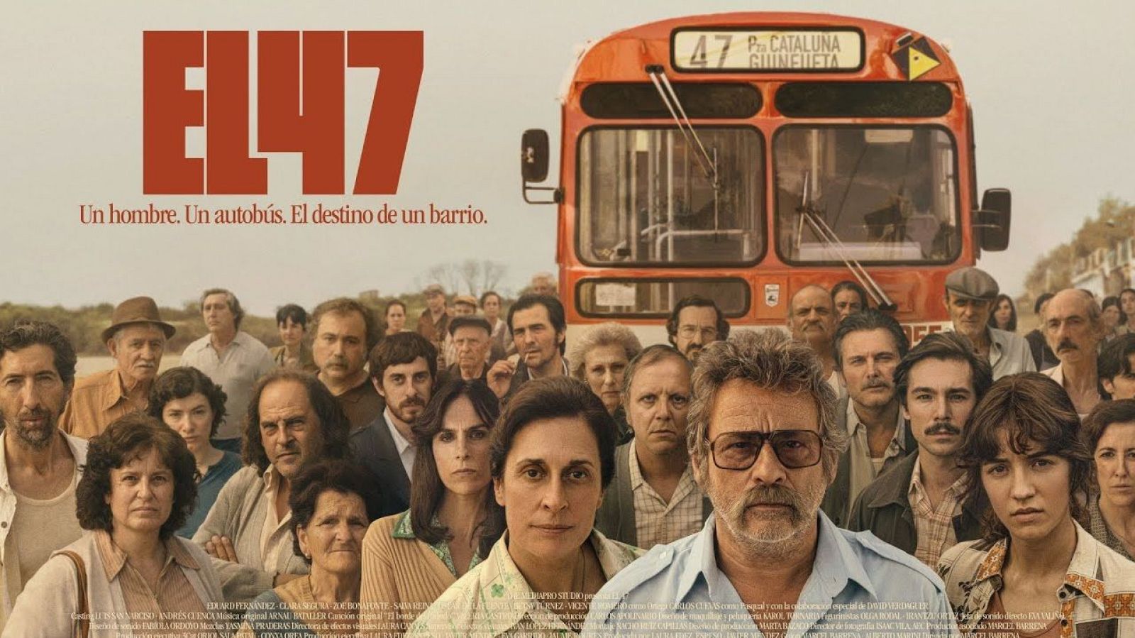 Portada en horitzontal de la pel·lícula 'El 47'