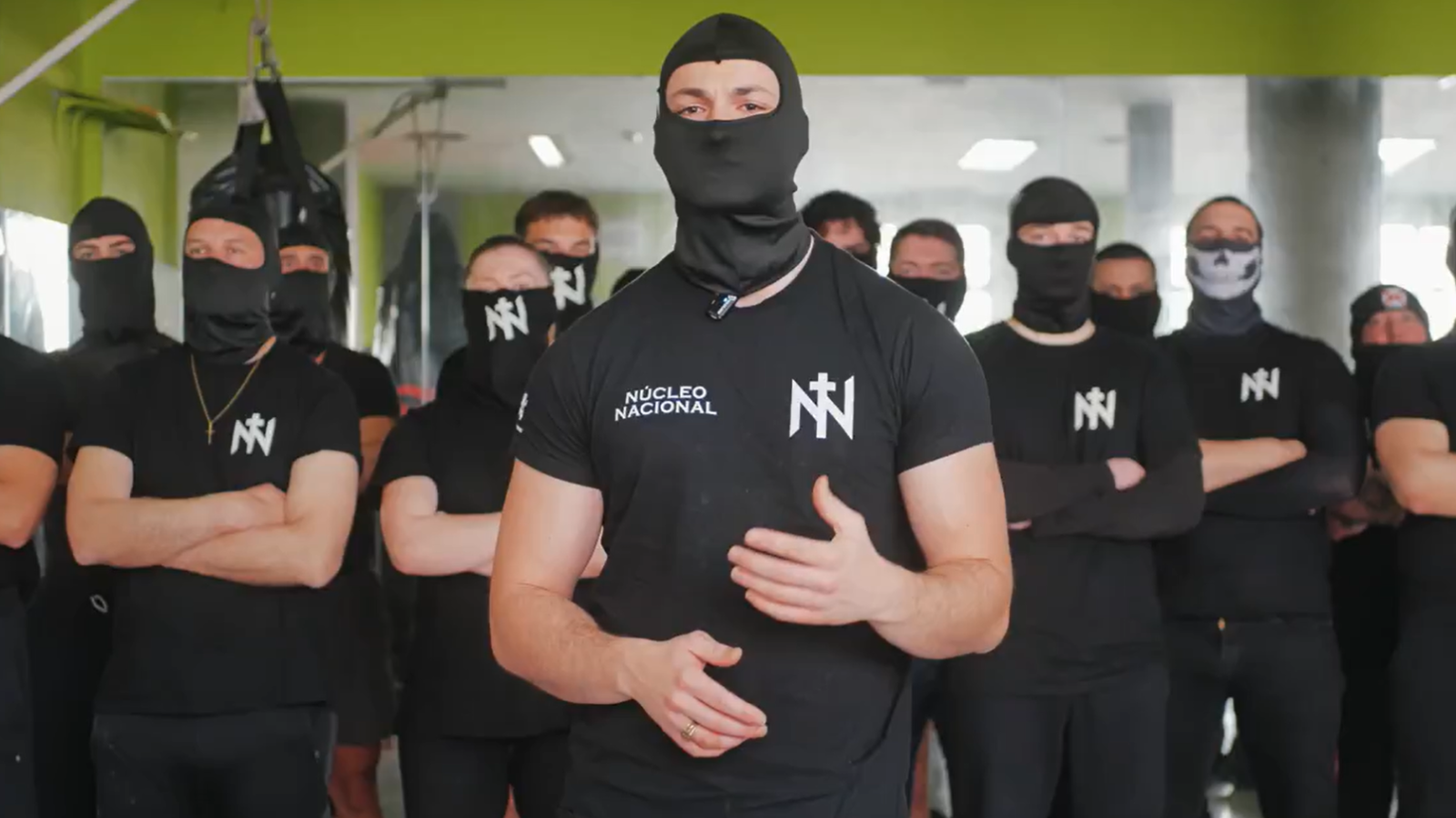 Captura del vídeo de Núcleo Nacional que investiga la Guardia Civil