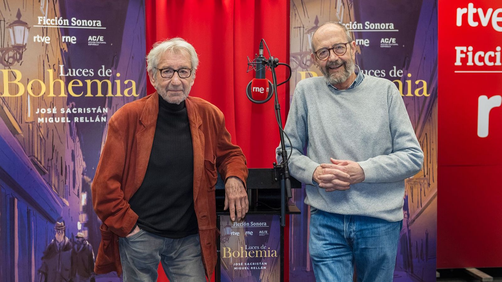 José Sacristán y Miguel Rellán