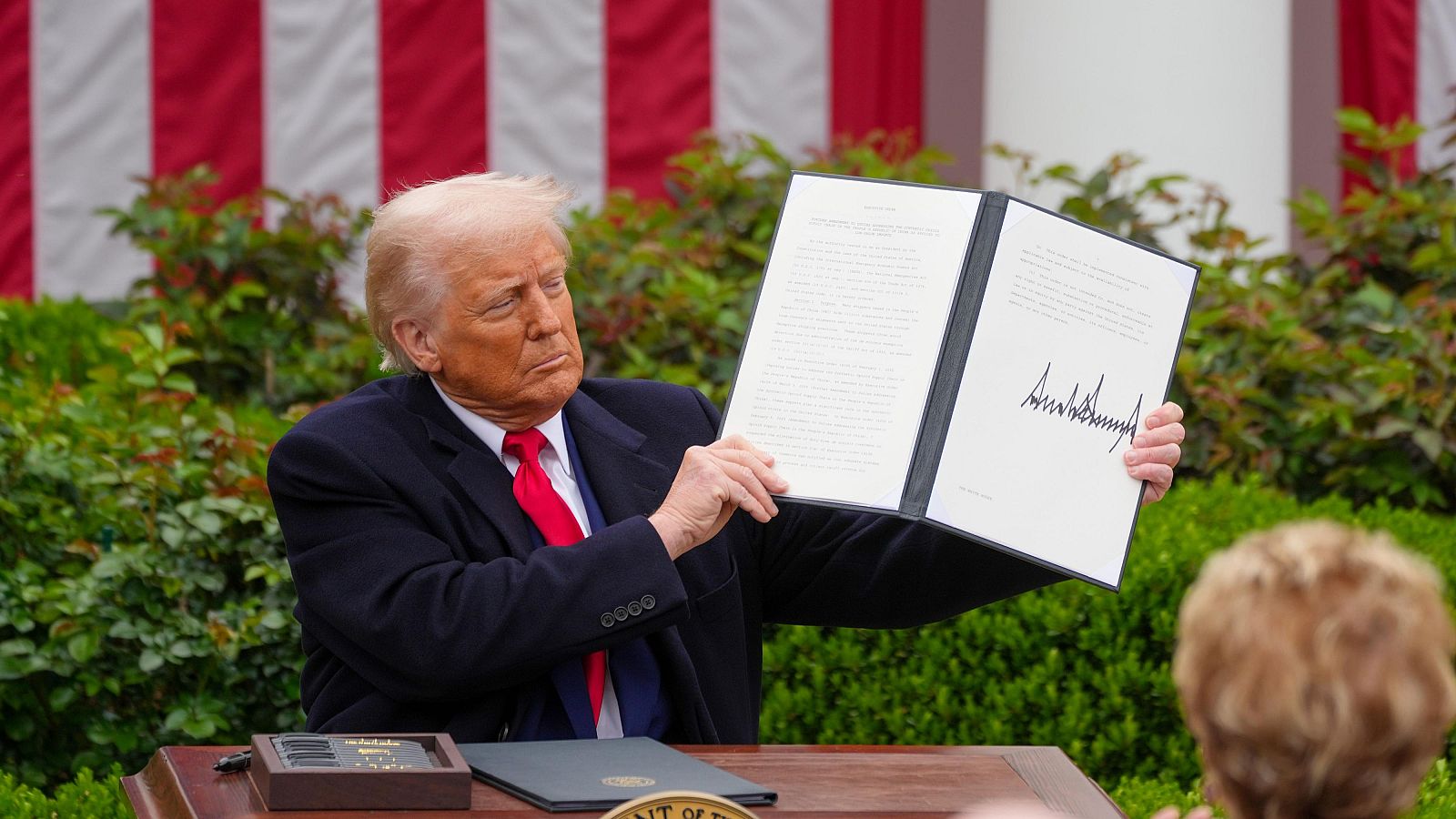 Aranceles Trump: así fue la puesta en escena del 'Día de la Liberación'