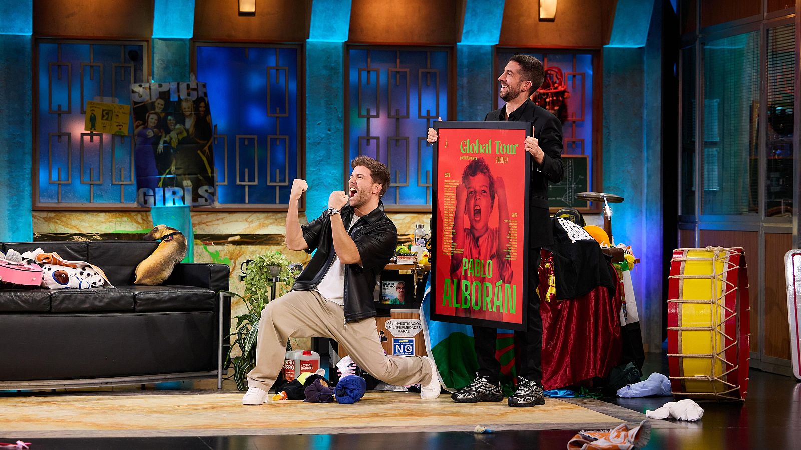 Pablo Alborán y David Broncano en La Revuelta 3/4/25