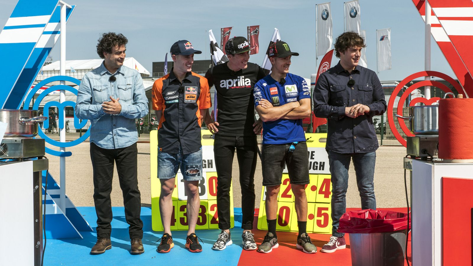 Marc Márquez, Dani Pedrosa y los hijos de Ángel Nieto, entre los invitados de este sábado de 'MasterChef Junior'