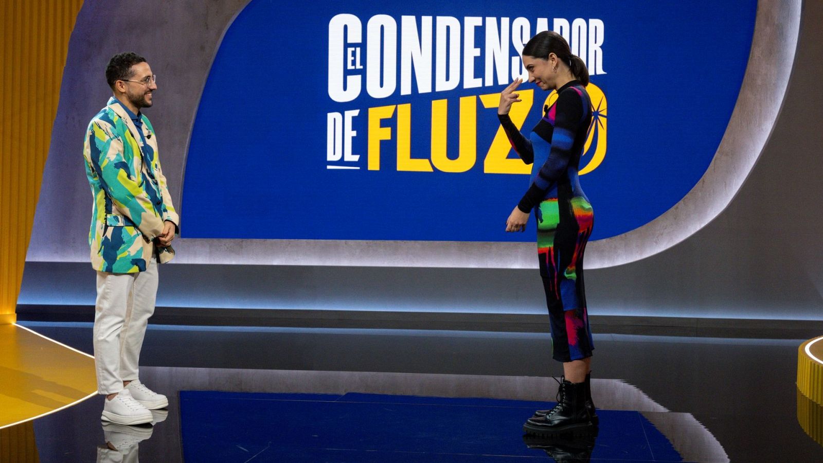 Maya Pixelskaya, junto a Galder Varas