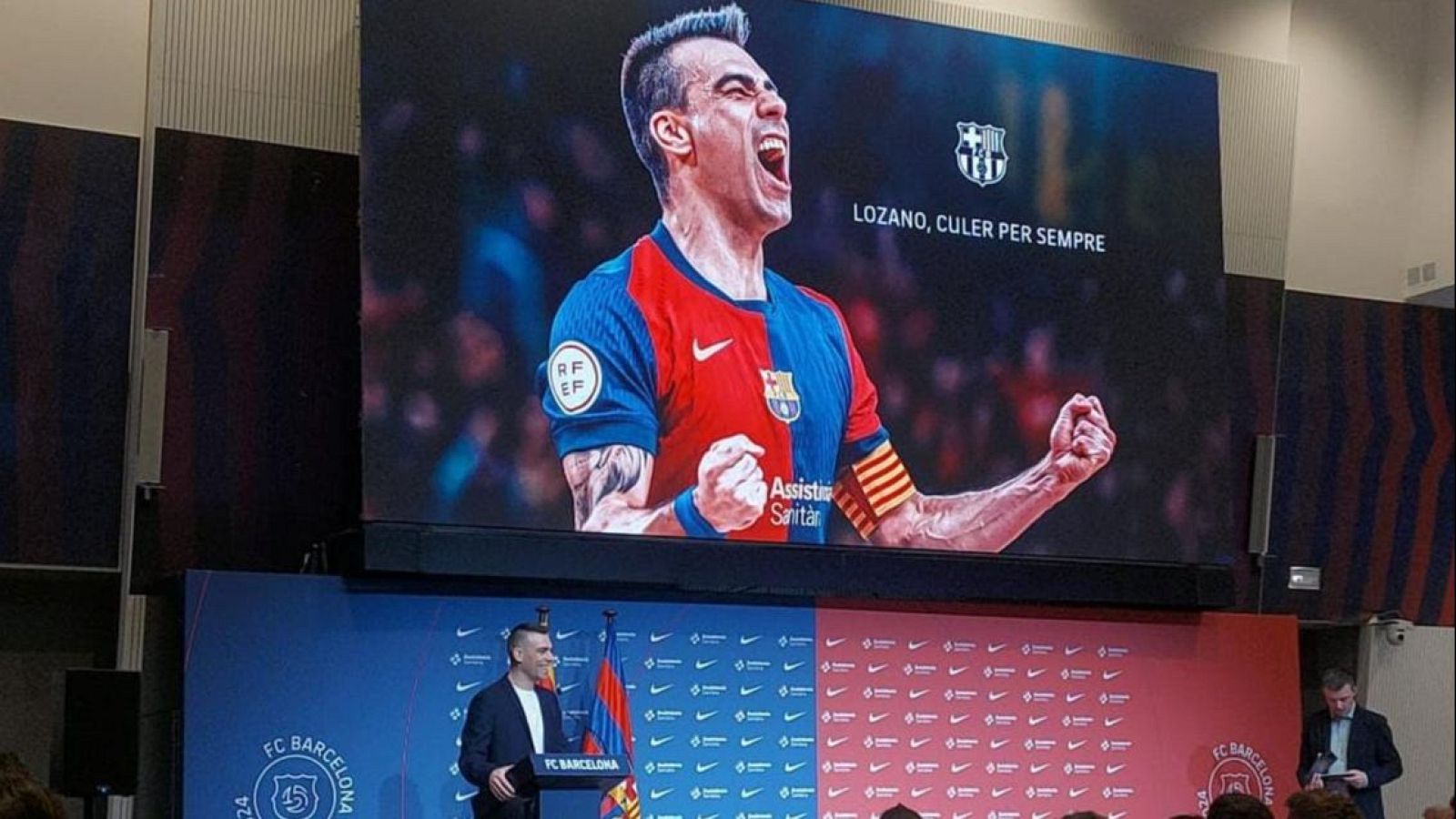 Retirada de Sergio Lozano