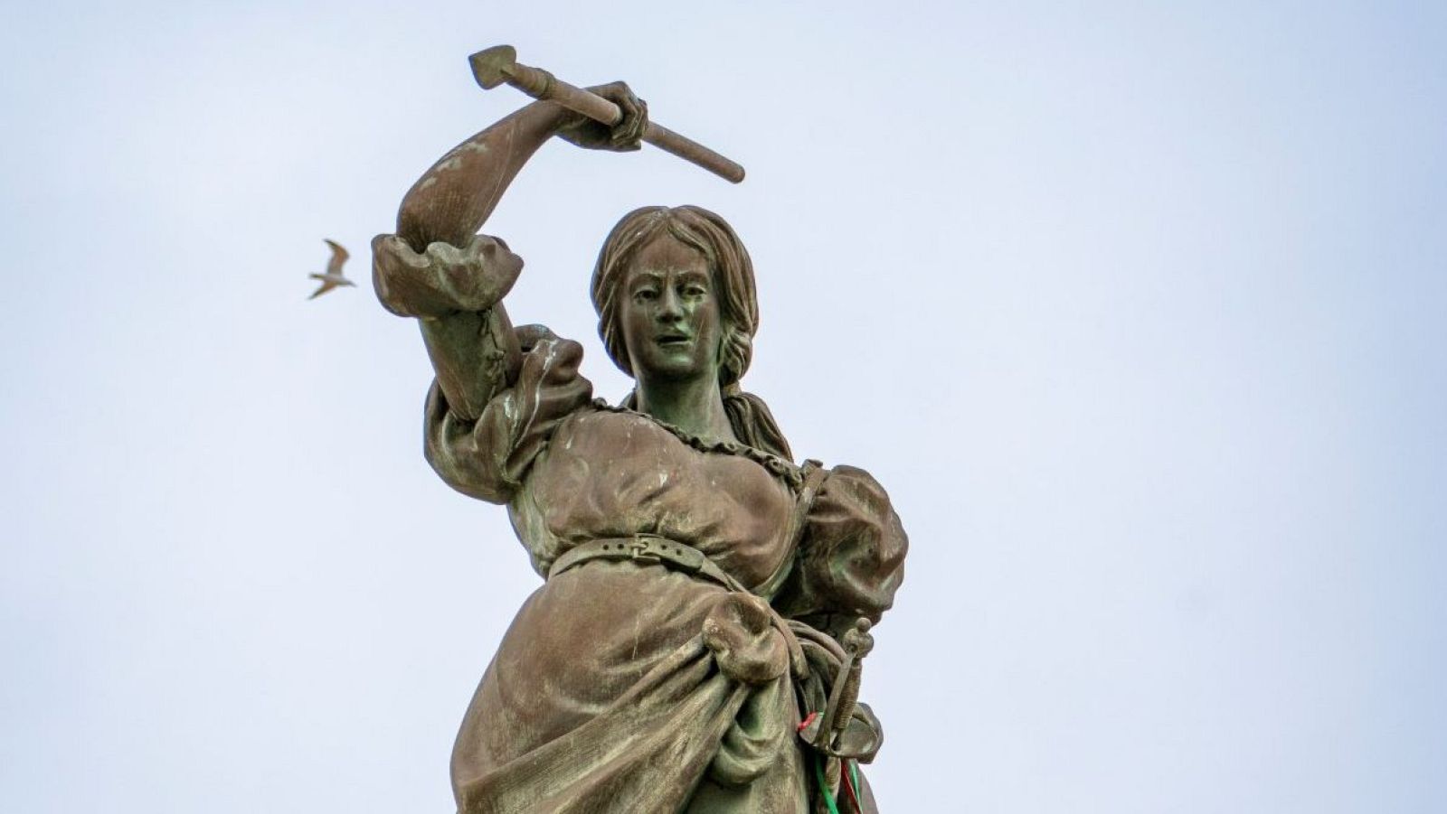 Estatua de María Pita en A Coruña