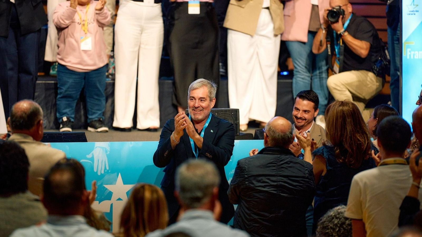 Fernando Clavijo, reelegido secretario general de CC