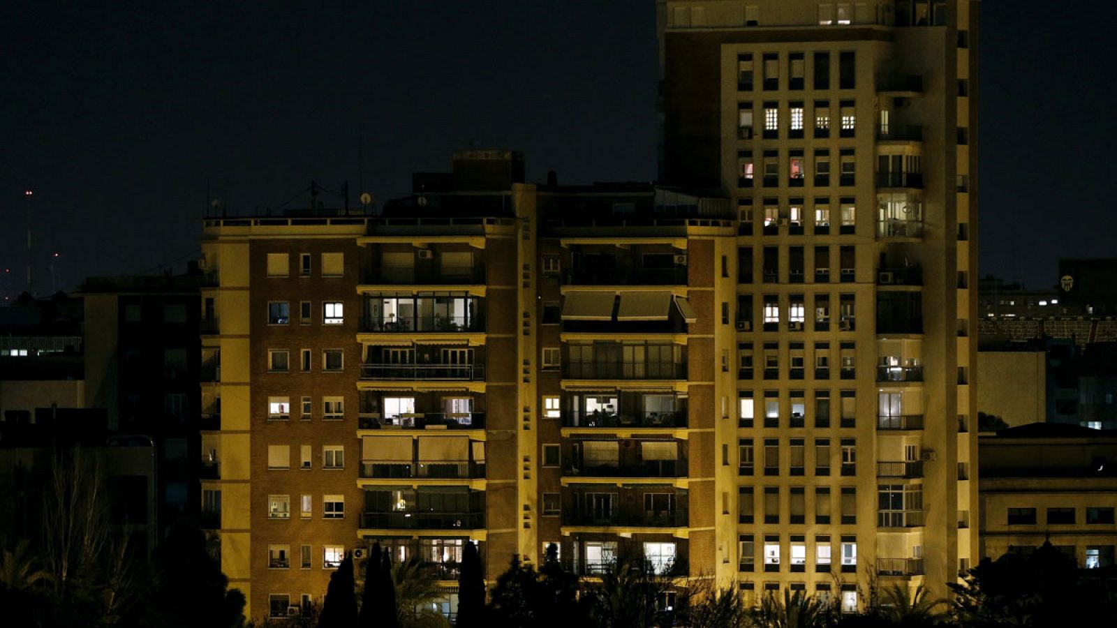 Imagen de un bloque de viviendas en Valencia.
