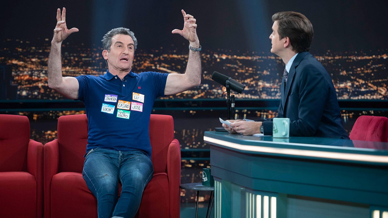 La surrealista anécdota de Luis Zahera y Luis Tosar: "Estoy fichado por la policía"