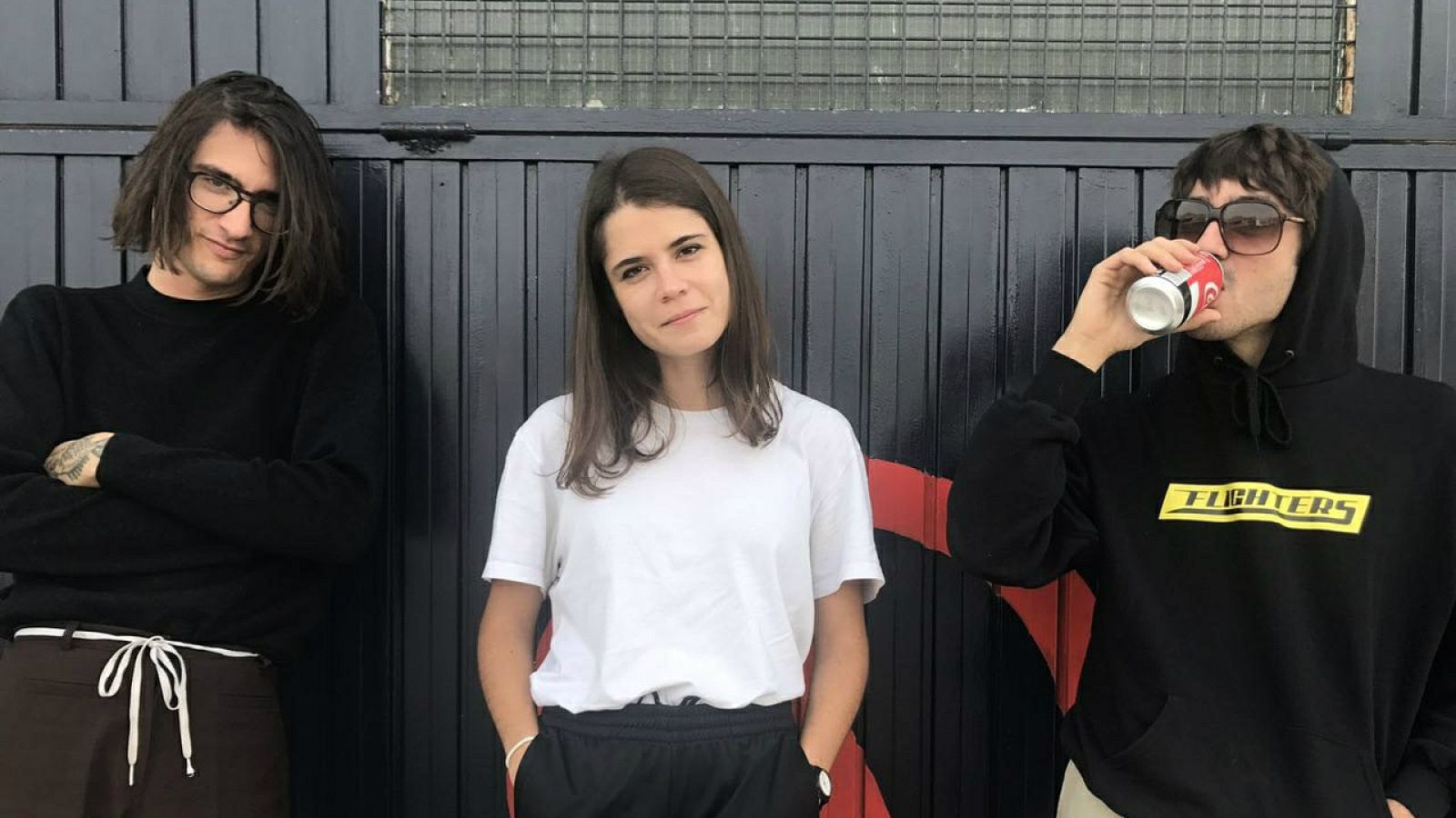 Elena, Dani y Nico son los componenten de la banda madrileña FAVX