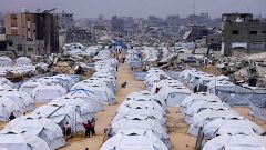 Más de 390.000 palestinos han sido desplazados en Gaza desde que Israel rompió la tregua