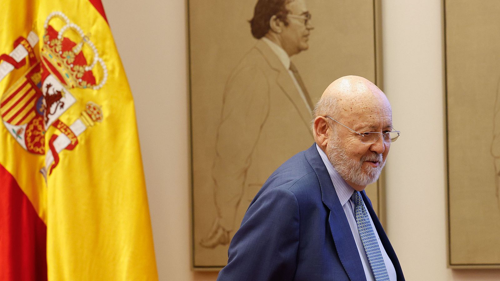 José Félix Tezanos, presidente del CIS, en la Comisión Constitucional del Congreso