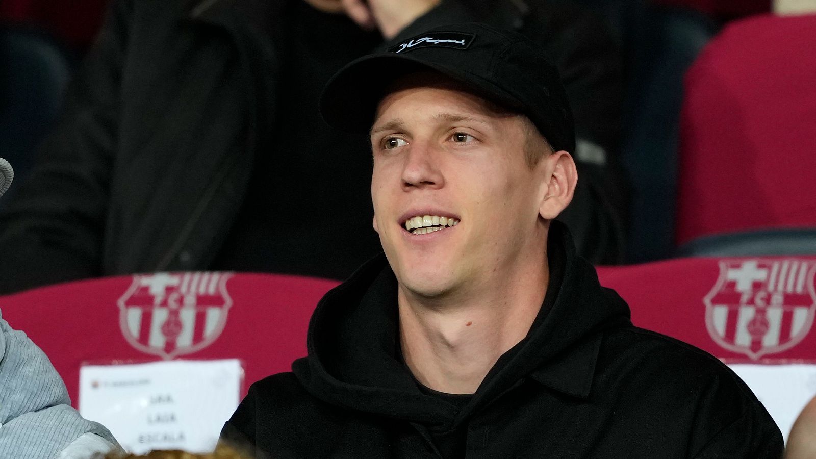 El jugador del Barcelona Dani Olmo.