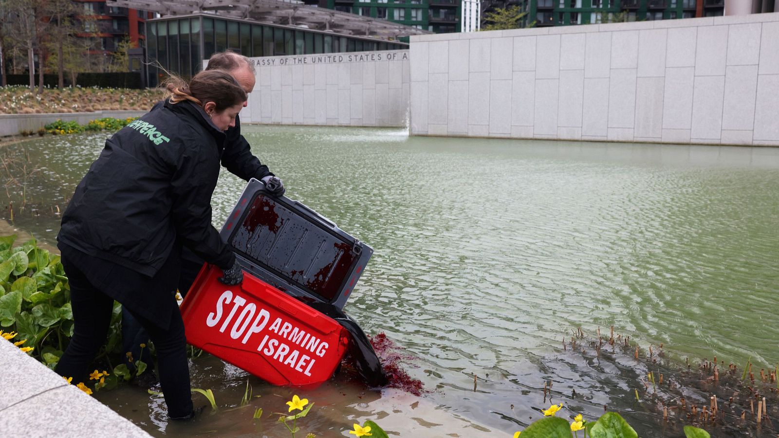 Protesta de Greenpeace