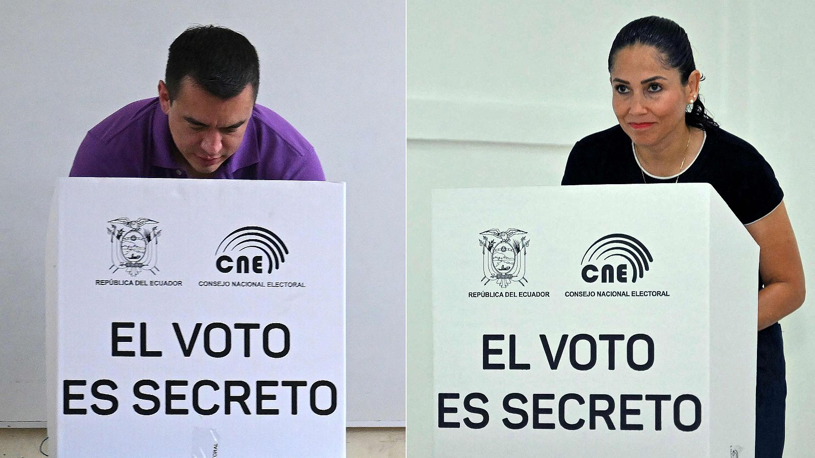 Elecciones en Ecuador 2025, entre Daniel Noboa y Luisa González, votaciones y resultados en directo