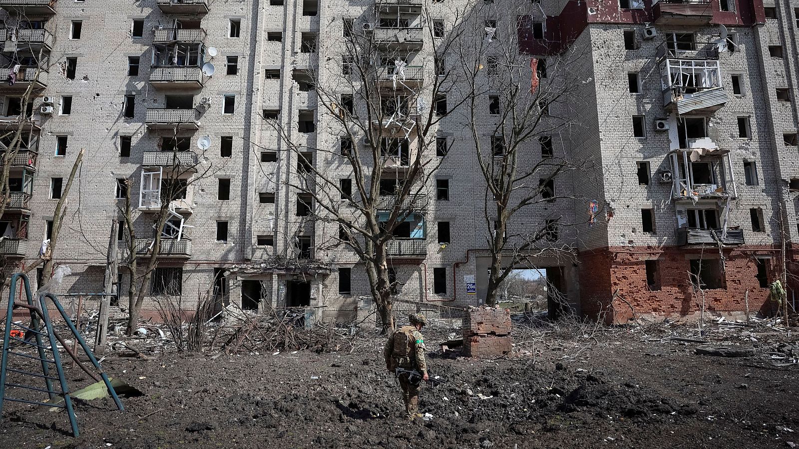 Ataque ruso a la ciudad ucraniana de Pokrovsk, en la región de Donetsk