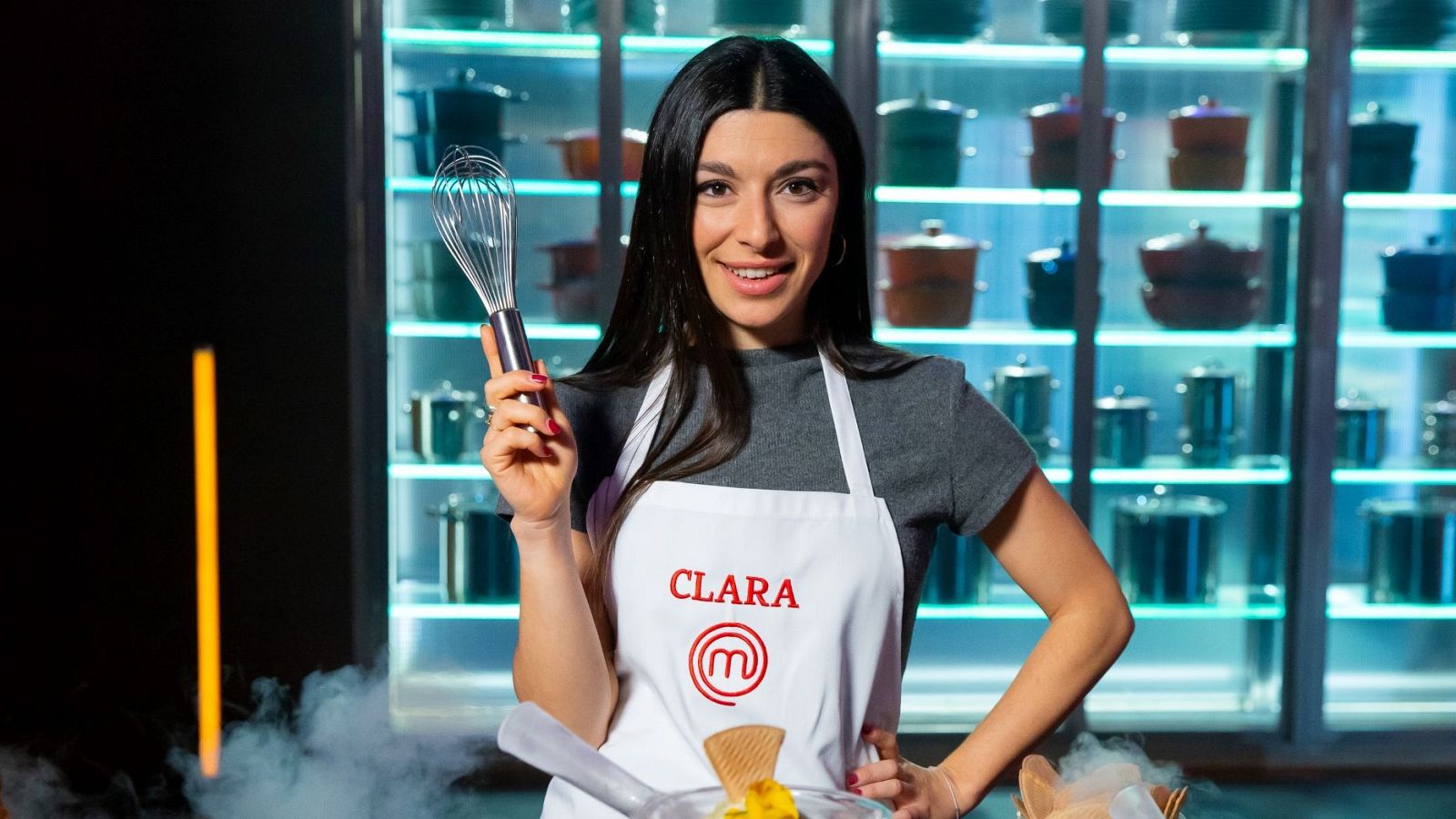 Clara, la nueva aspirante, en las cocinas de MasterChef 13
