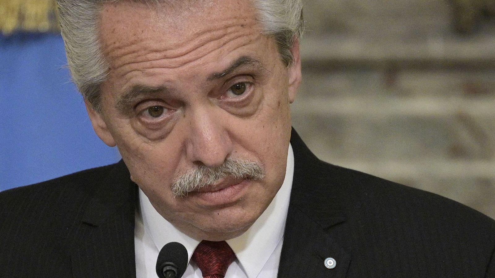 El expresidente argentino Alberto Fernández en una imagen de archivo