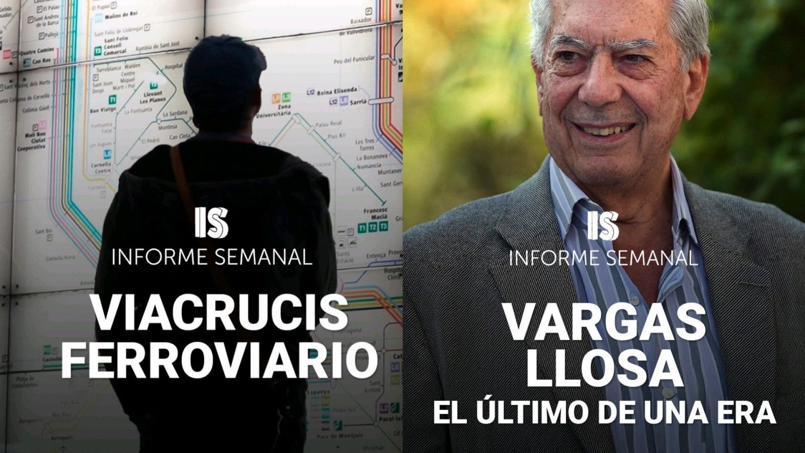 ‘Viacrucis ferroviario’ y ‘Vargas Llosa, el último de una era’, en 'Informe Semanal'