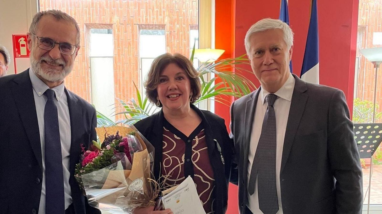 Esteve Crespo, Conxita Casanovas i Pere Buhigas