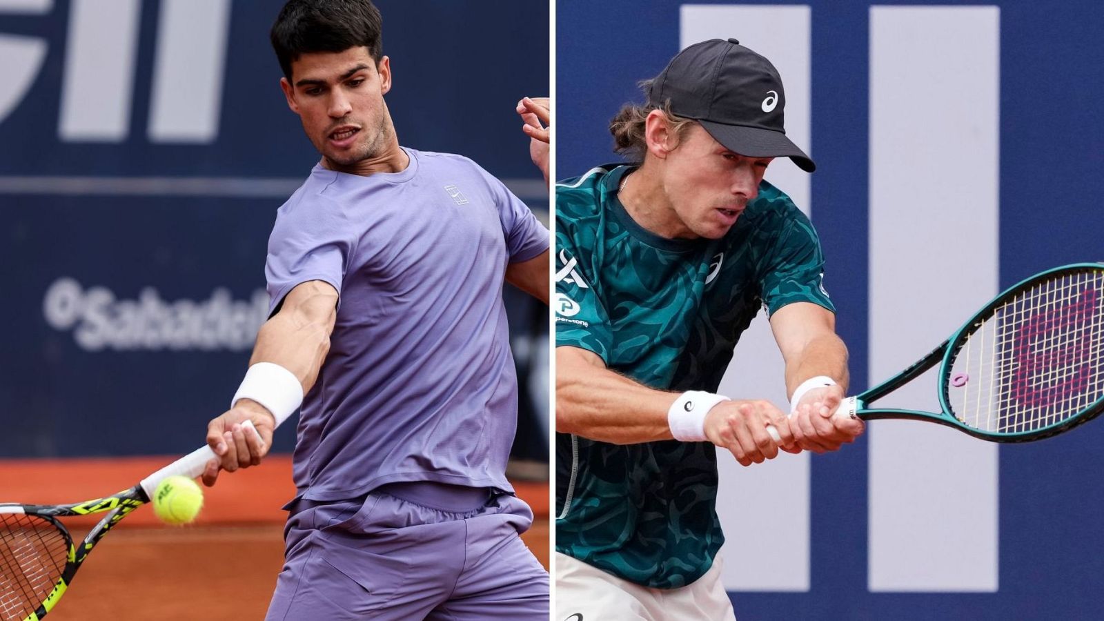 Carlos Alcaraz y Alex De Miñaur reeditan la final de Róterdam 2025 en los cuartos de final del Godó