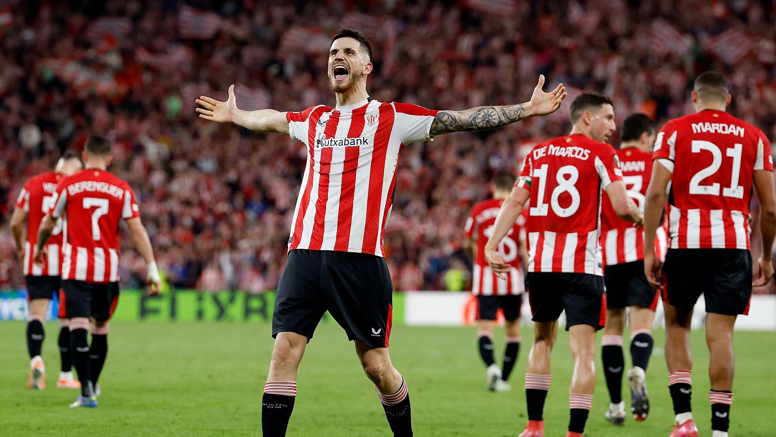 El Athletic Club se clasifica para las semfinales de la Europa League