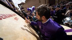La tradicional 'Rompida de la Hora' de Calanda da paso a 26 horas ininterrumpidas de redoble de tambores