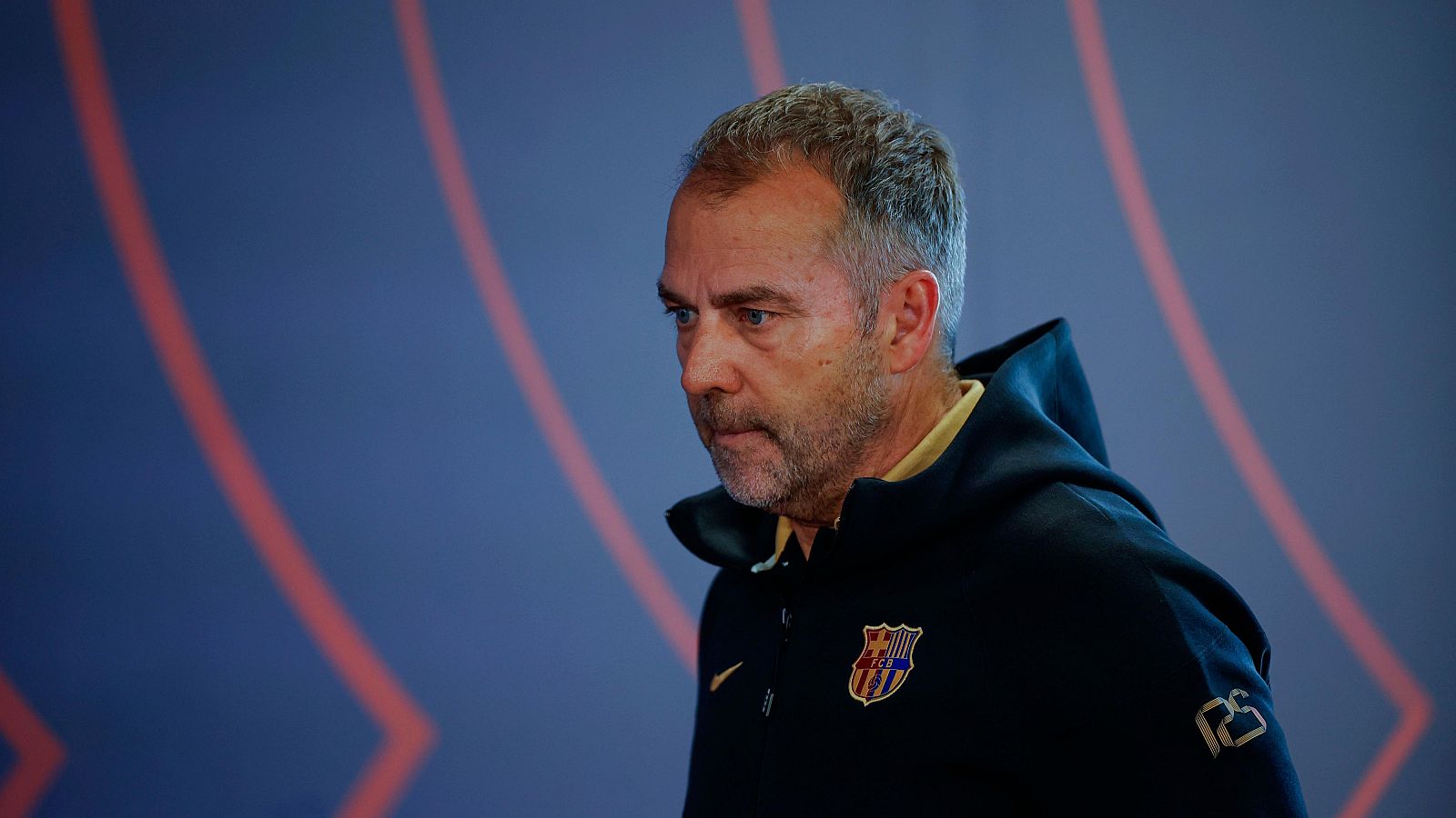 El entrenador del Barça se quejó en rueda de prensa de los horarios impuestos por la Liga.