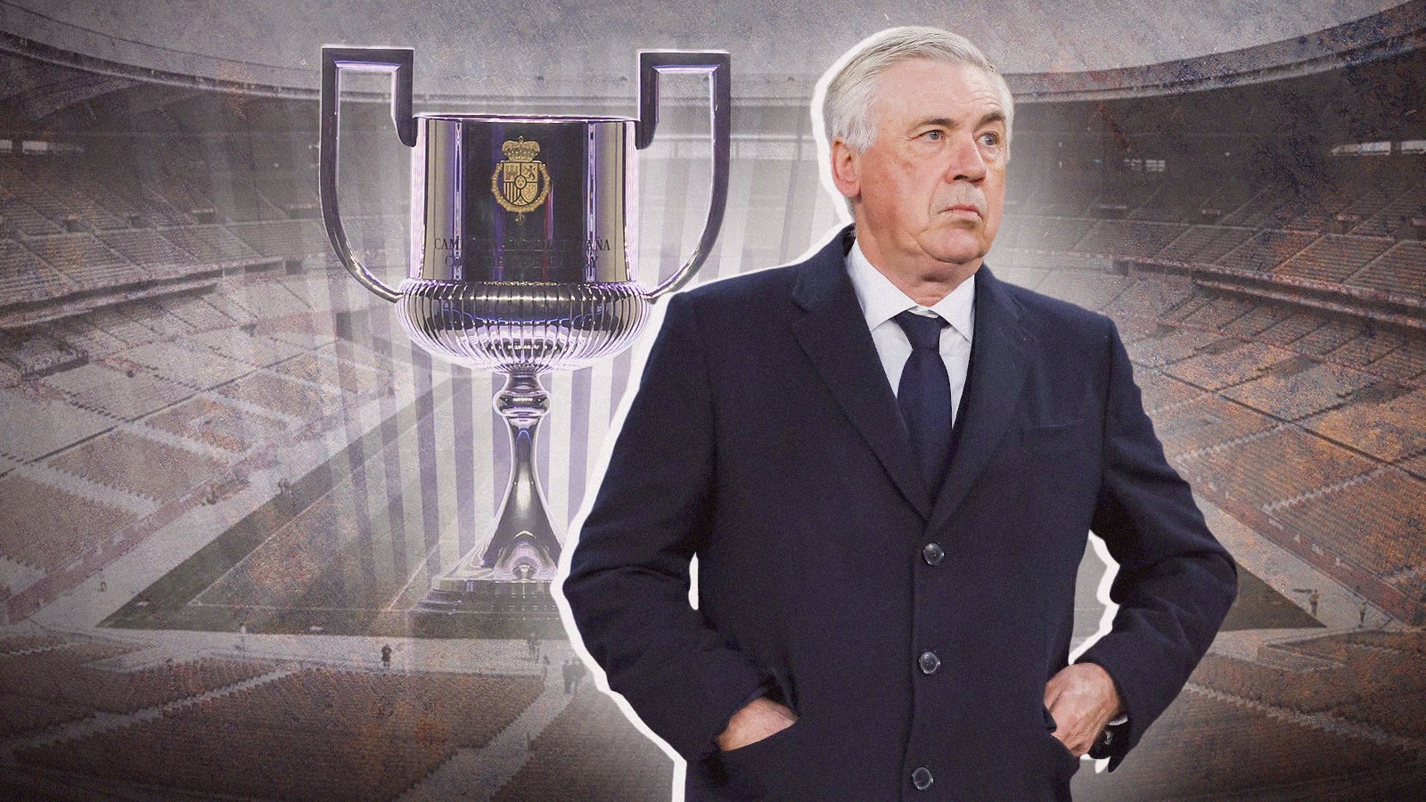 Del Wembley inglés al sevillano: Ancelotti y un idilio con la Copa