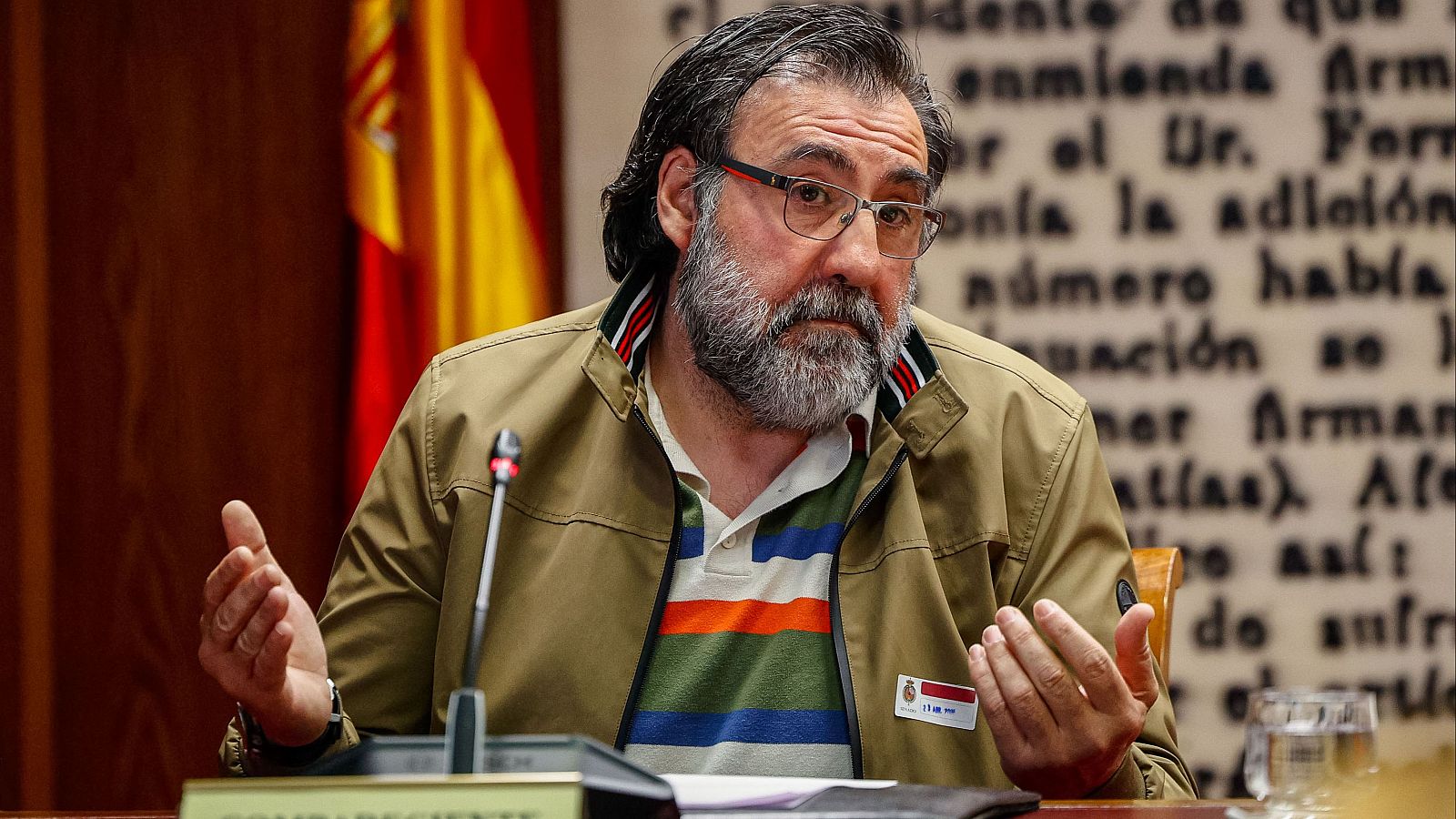 Joseba García Izaguirre, hermano de Koldo, ambos investigados judicialmente en un presunto caso de corrupción, comparece en la comisión del Senado