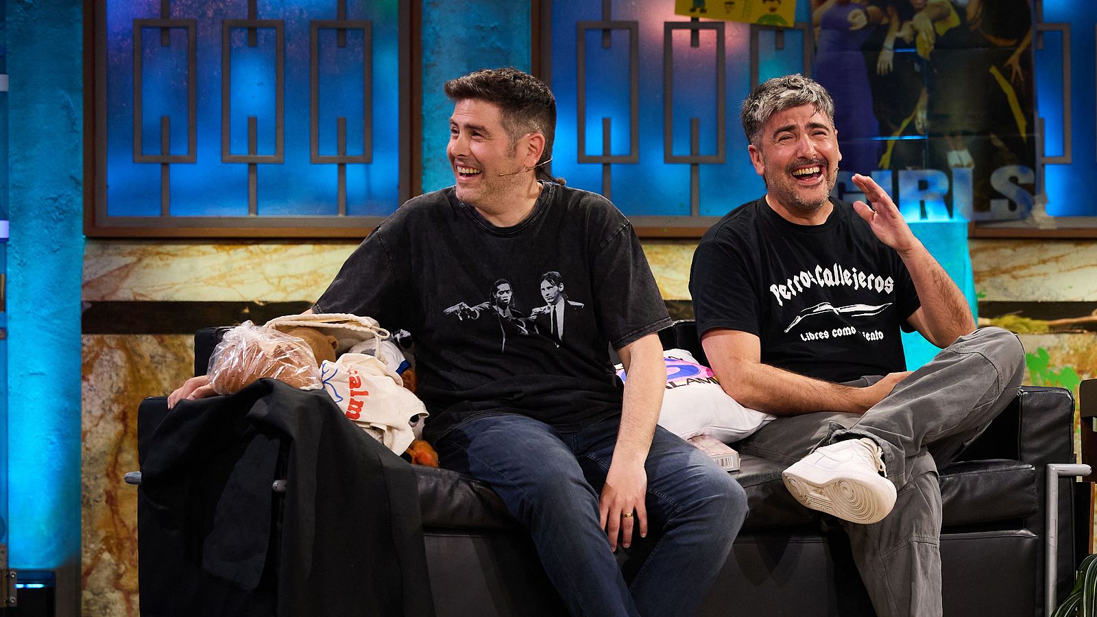 Los hermanos David y José Muñoz, Estopa, en La Revuelta 23/4/25