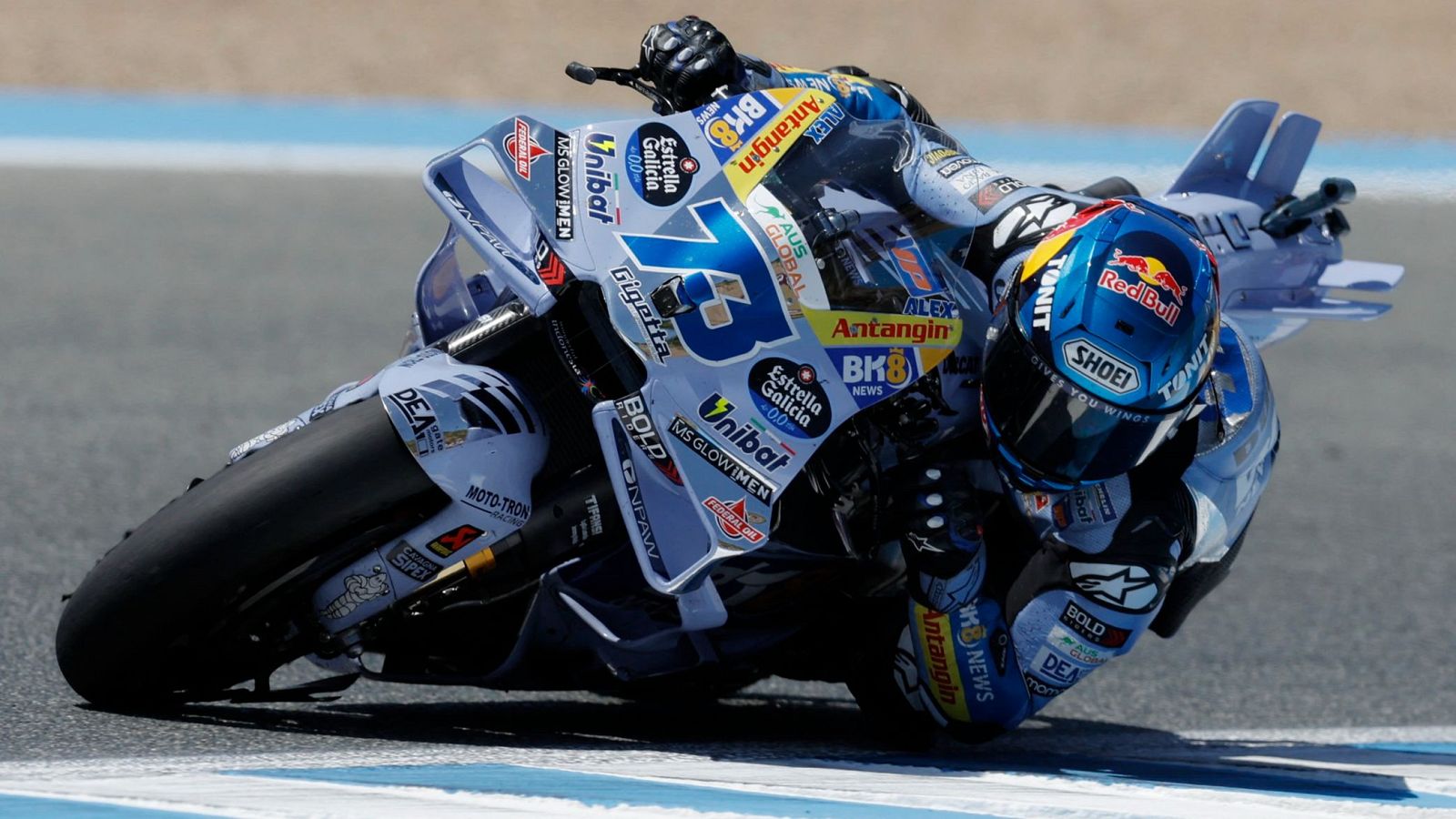 Álex Márquez, en el GP de España 2025