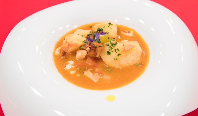 Receta de guiso de calamar