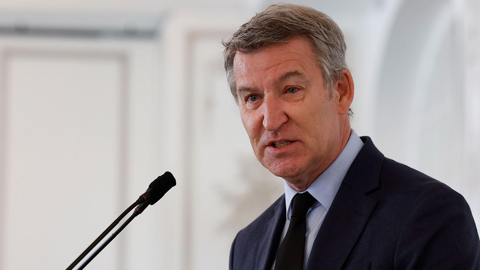 El presidente del PP, Alberto Núñez Feijóo, en una imagen de archivo