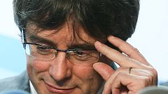 Puigdemont dice que ya no se trata de "presos políticos", sino de "rehenes"