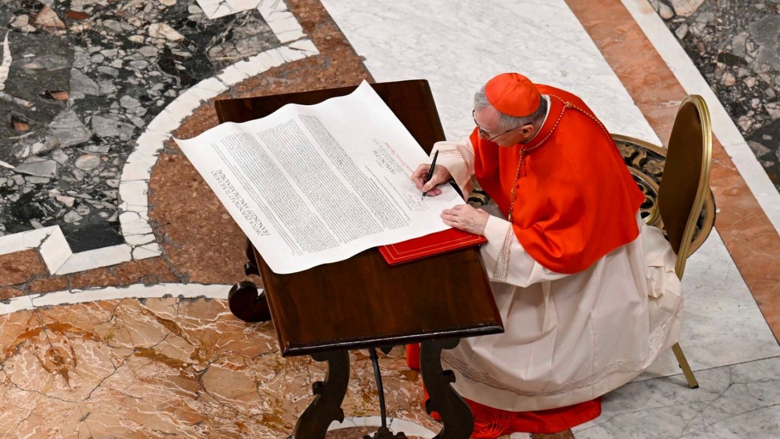 Acta funeraria del papa Francisco