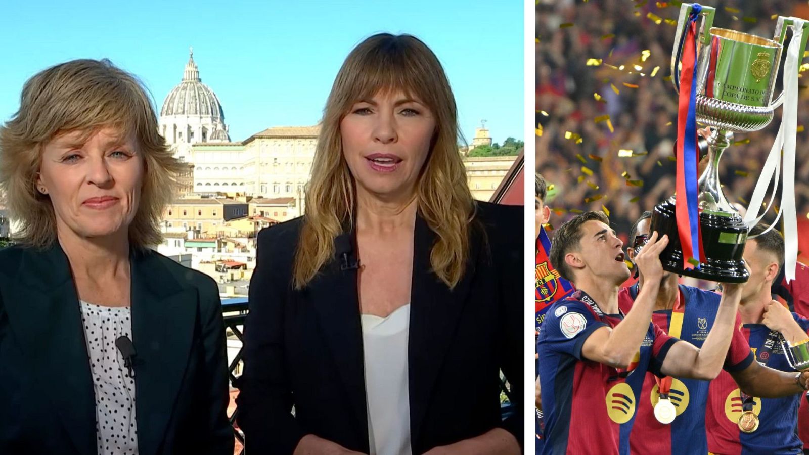 La 1, líder y referente informativo del sábado