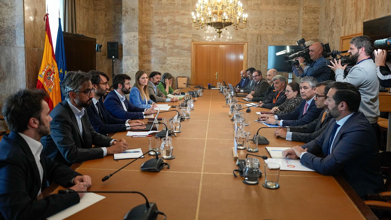 Reunión del comité para el análisis del apagón en el Ministerio de Transición Ecológica