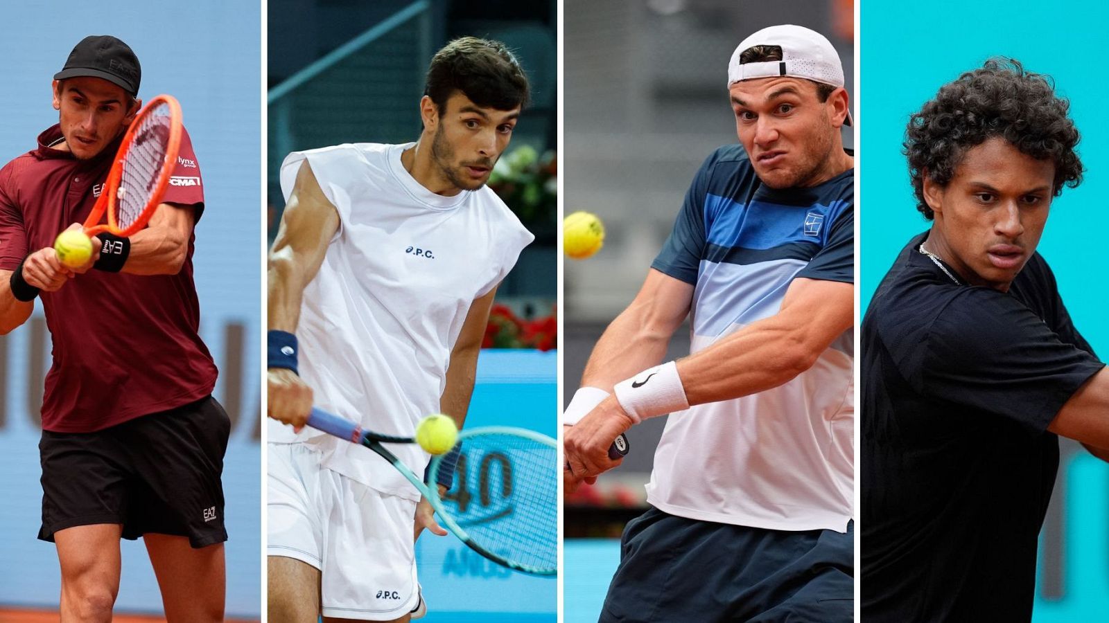 Arnaldi, Musetti, Draper y  Diallo completan los cuartos de final en Madrid