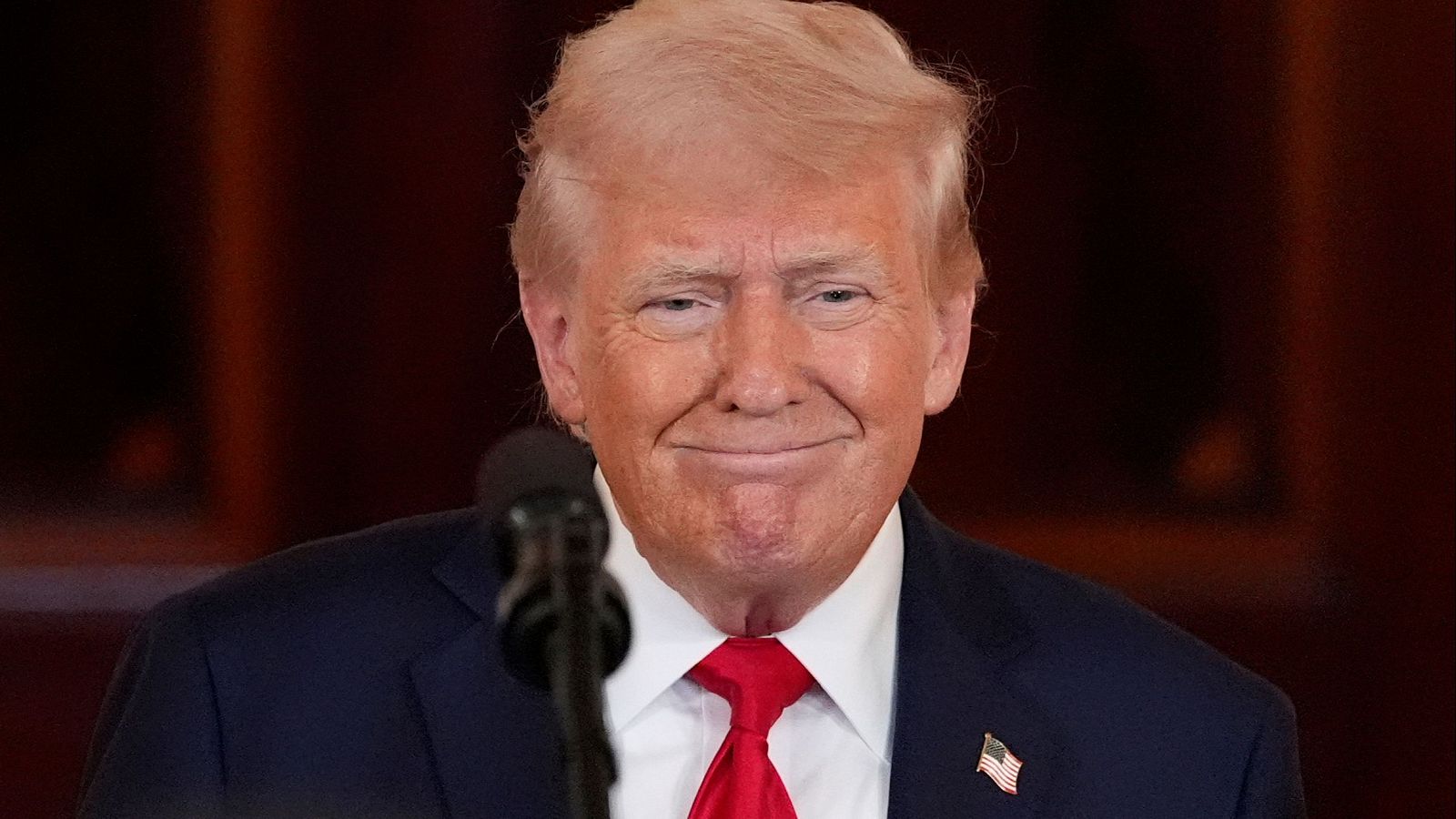 El presidente estadounidense, Donald Trump, en la Casa Blanca