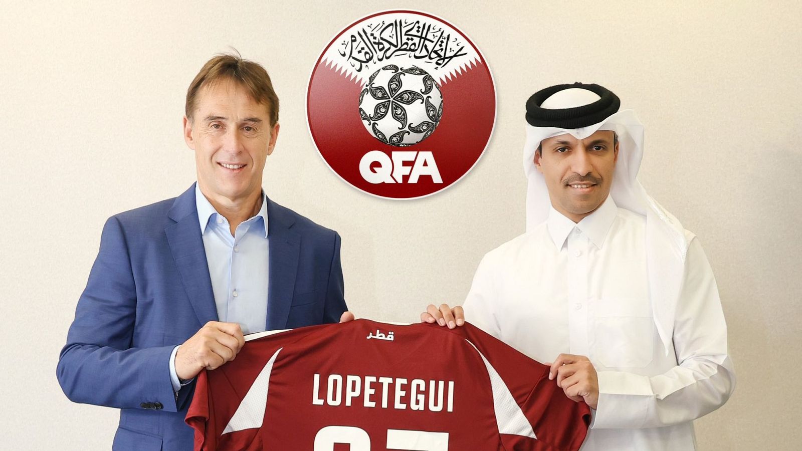 Julen Lopetegui, nuevo seleccionador de Qatar
