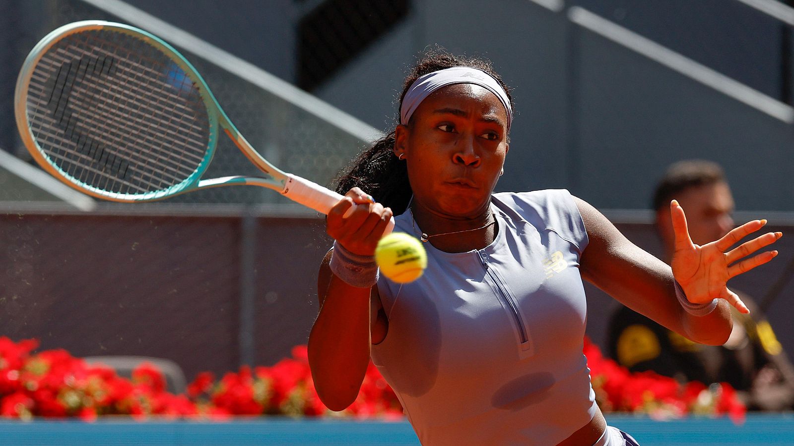 Coco Gauff, en el Madrid Open 2025