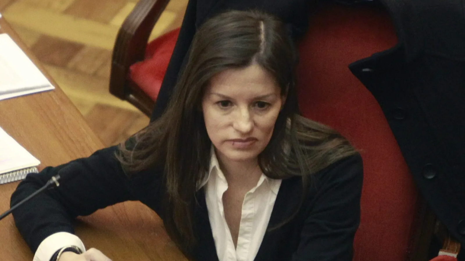 María Ángeles Molina durante el juicio que la sentenció como culpable del asesinato de Ana Páez en 2008.