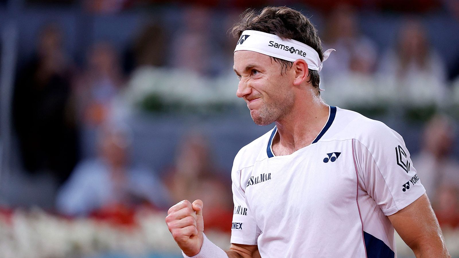 Madrid Open 2025, semifinales: Casper Ruud, primer finalista