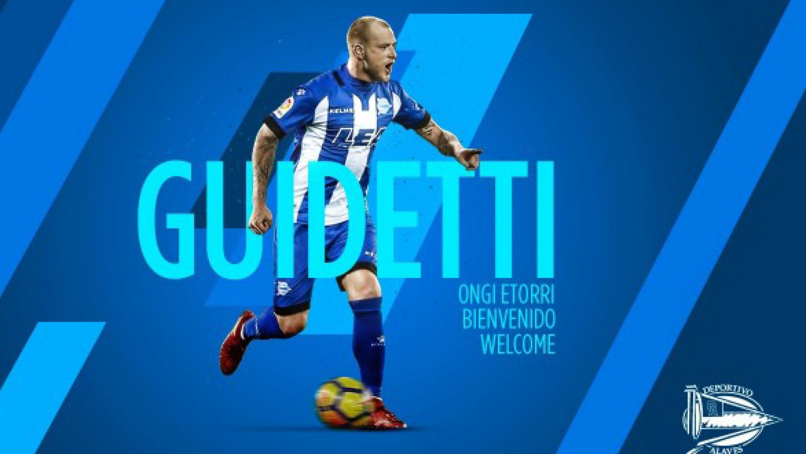 El Alavés incorpora a Guidetti hasta final de temporada