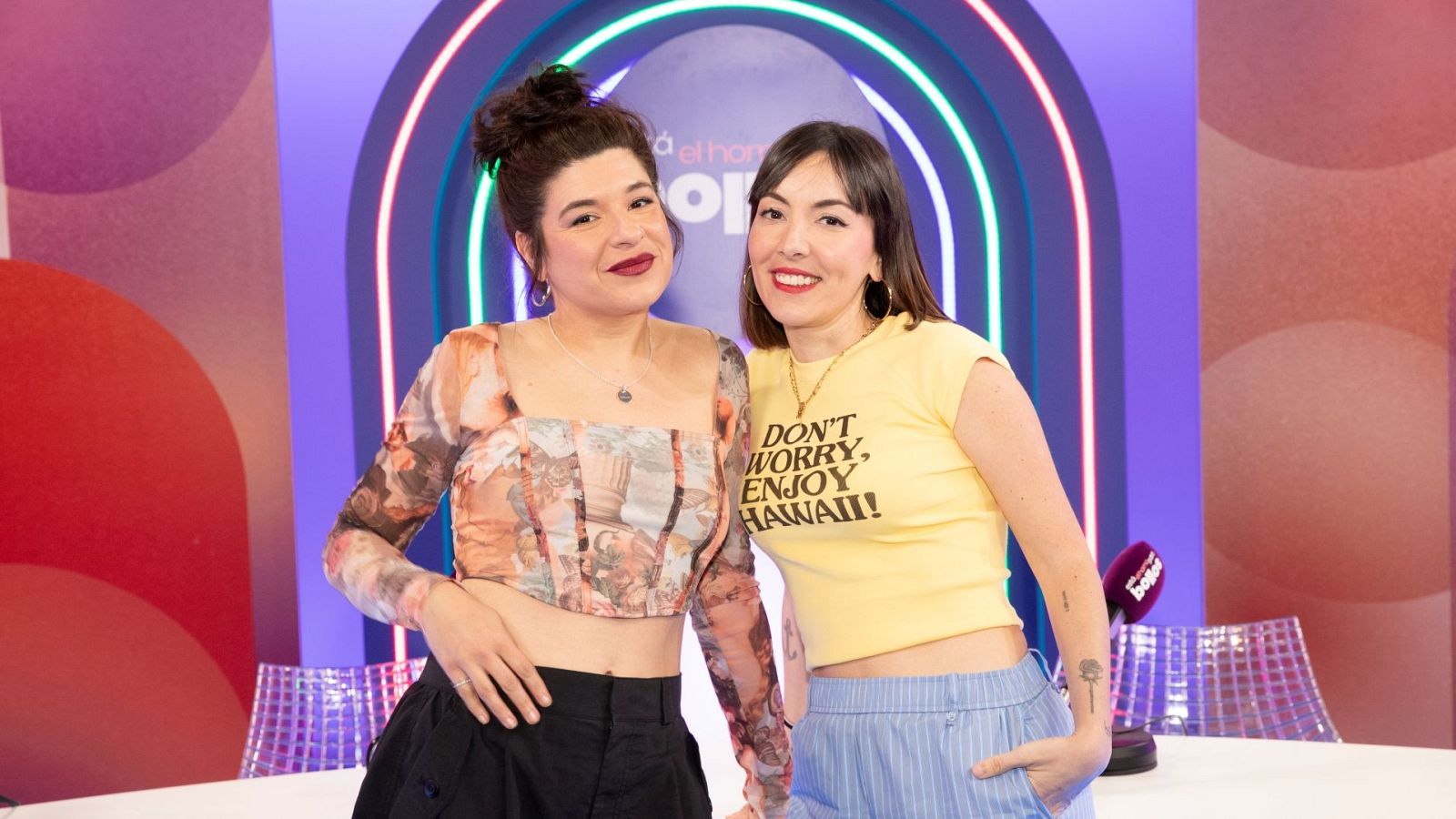 Nerea Pérez de las Heras y Judith Tiral.