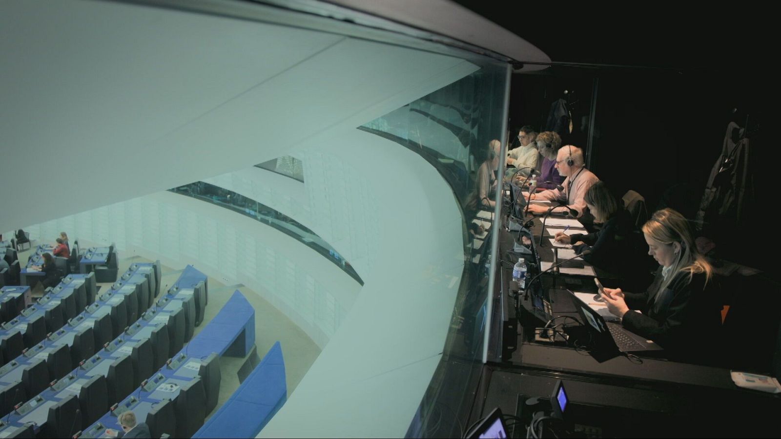 Intérpretes en cabina