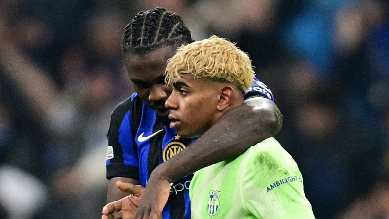 Lamine Yamal se consagra en Champions ante el Inter